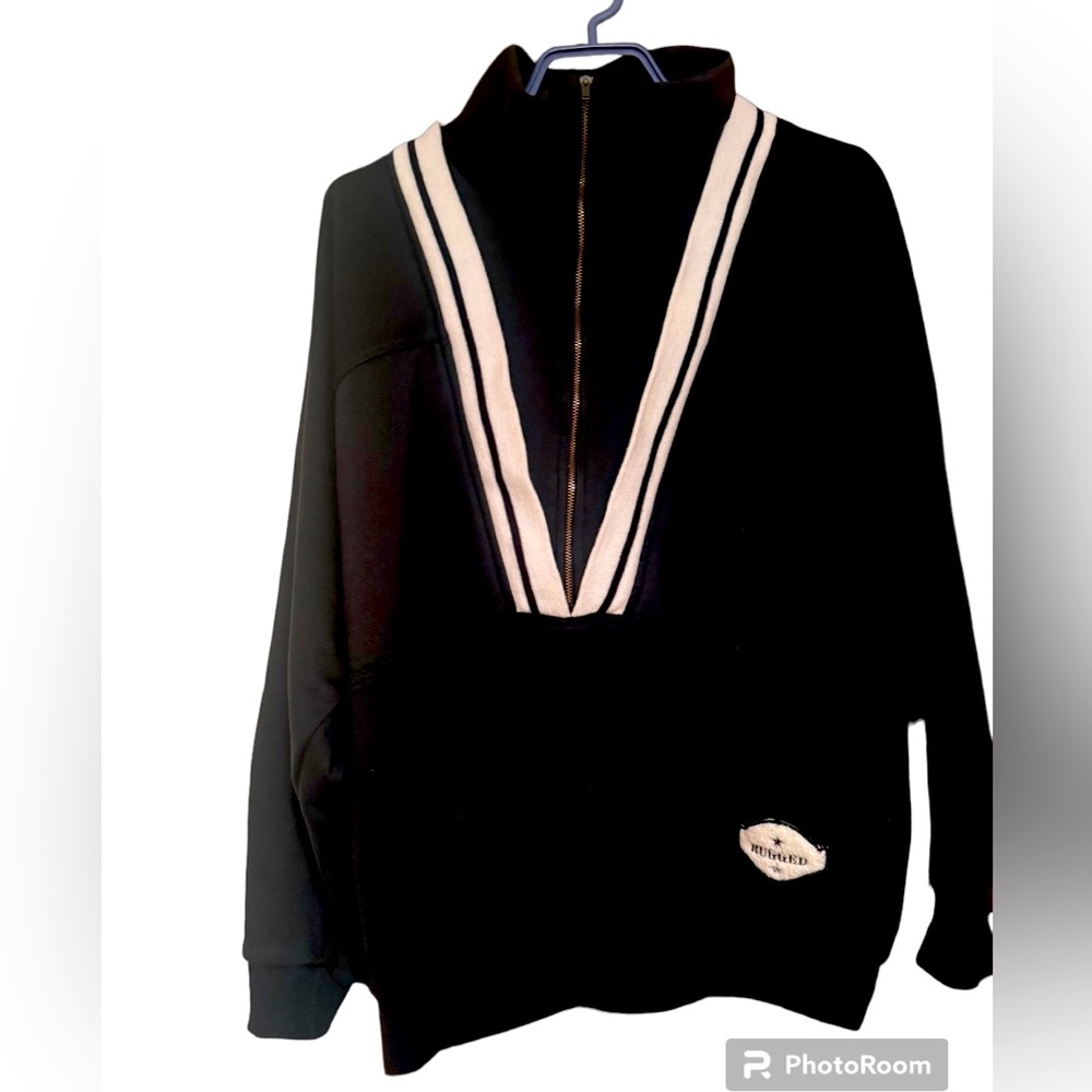 Leo Chevalier Quarter Zip Sweater.